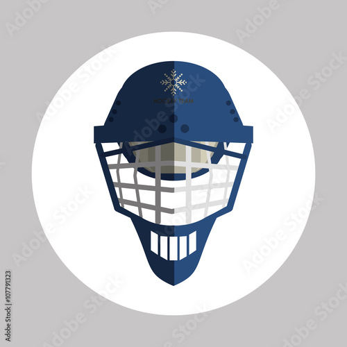 hockey sport design, vector illustration