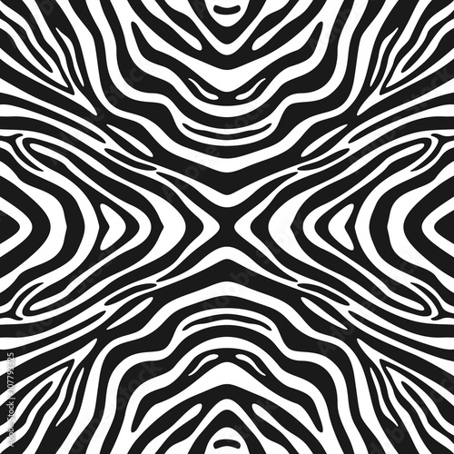 Trendy seamless zebra background