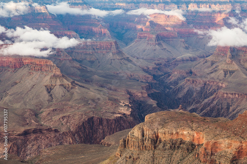 Grand Canyon National Park at dusk, Arizona, USA