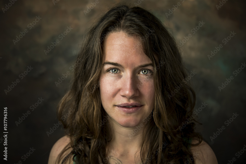 Portrait of woman. Portrait of woman.