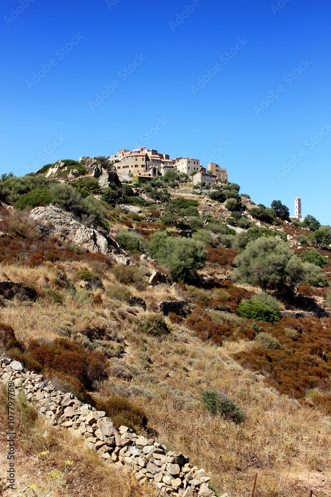Village de San'Antonino (Corse)