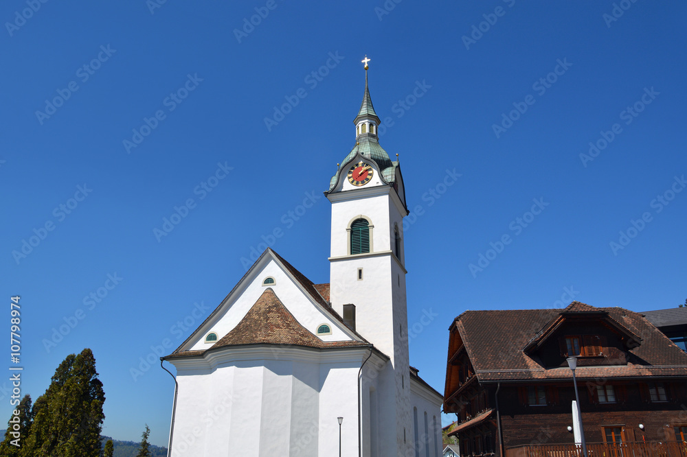 Walchwil am Zugersee, Pfarrkirche St. Johannes Walchwil am Zugersee, Pfarrkirche St. Johannes