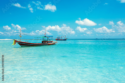 Malibu beach at Koh Phangan Island, Thailand photo
