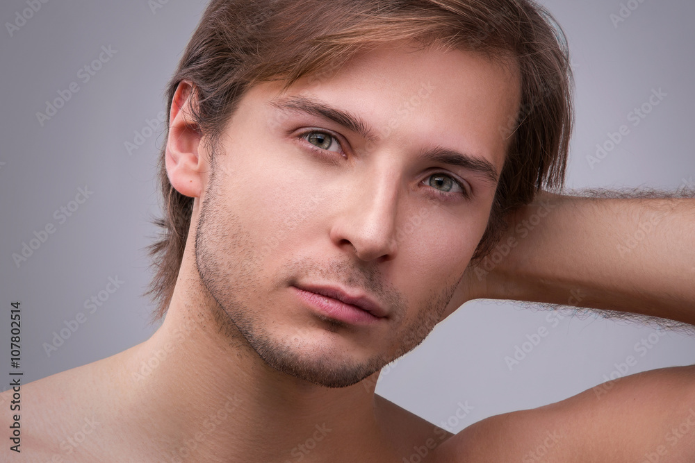 Obraz premium Portrait of a handsome man