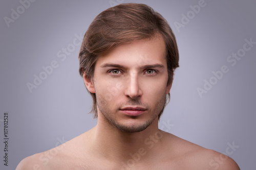 Portrait of a handsome man
