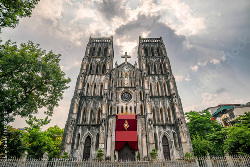 Saint Joseph Cathedral, a Roman Catholic cathedral in Hanoi Viet photo