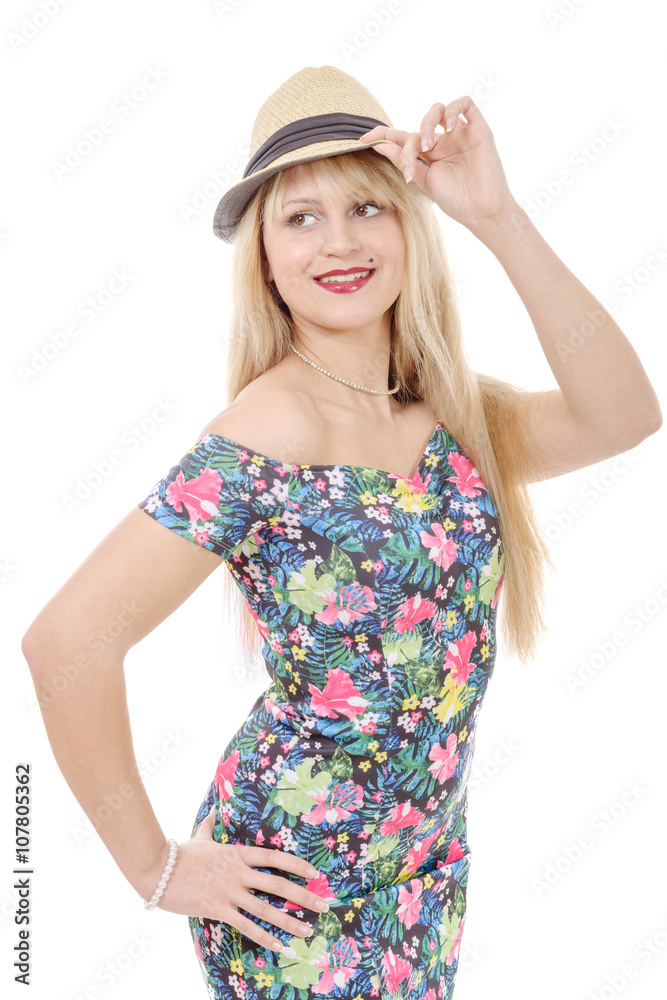 portrait of pretty woman with long straight blond hair. portrait of pretty woman with long straight blond hair.