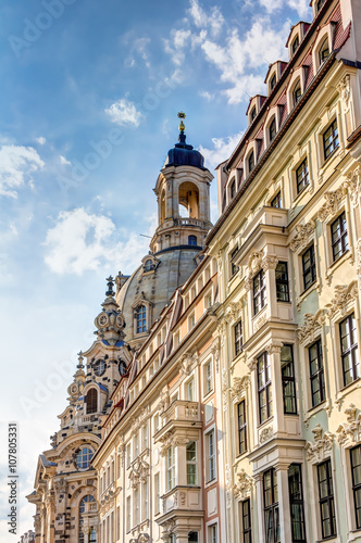 Residential buildings in Baroque style © mije shots