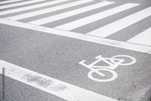 bike lane on the road