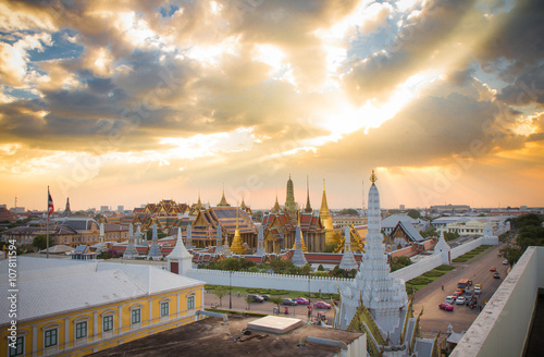 Bangkok City Pillars Shrine and Wat Phra Kaew