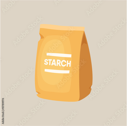 Package of starch
