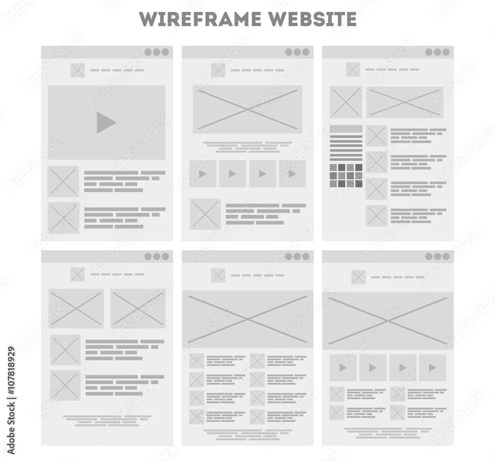Boceto paginas web