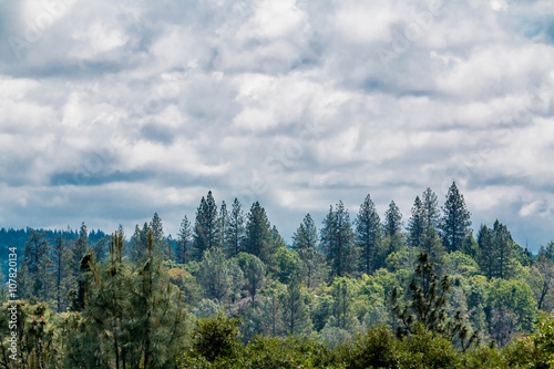 Clouds Over Landscape