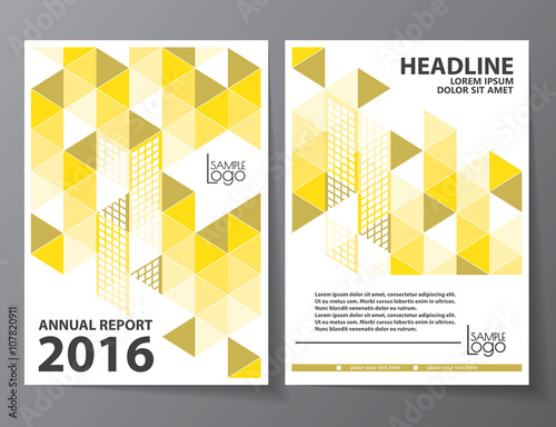 Abstract Minutes design vector template layout