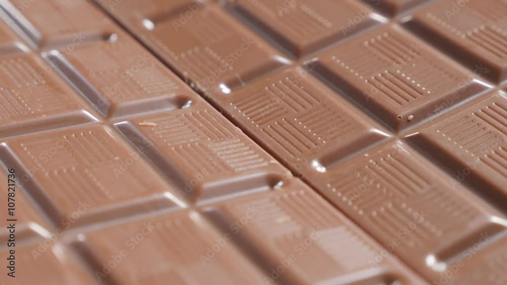 Details on dark chocolate blocks slow close-up tilt 4K 2160p 30fps UltraHD video - Perspective made of chocolate bars in a row 4K 3840X2160 UHD tilting footage Details on dark chocolate blocks slow close-up tilt 4K 2160p 30fps UltraHD video - Perspective made of chocolate bars in a row 4K 3840X2160 UHD tilting footage