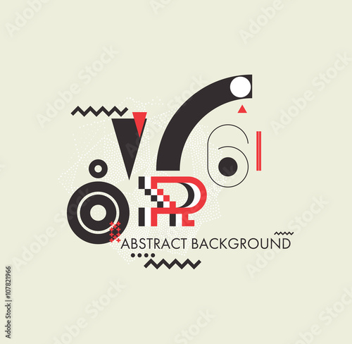 Simple geometric background