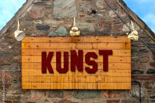 Schild 82 - Kunst photo