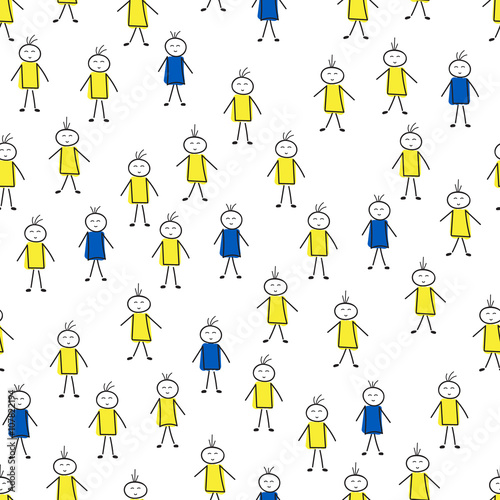 Abstract seamless pattern