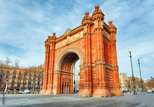 Barcelona, Arc de Triomph, Spain photo