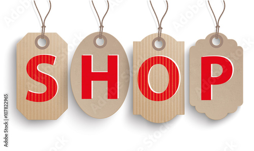 4 Carton Hanging Classic Price Stickers Shop