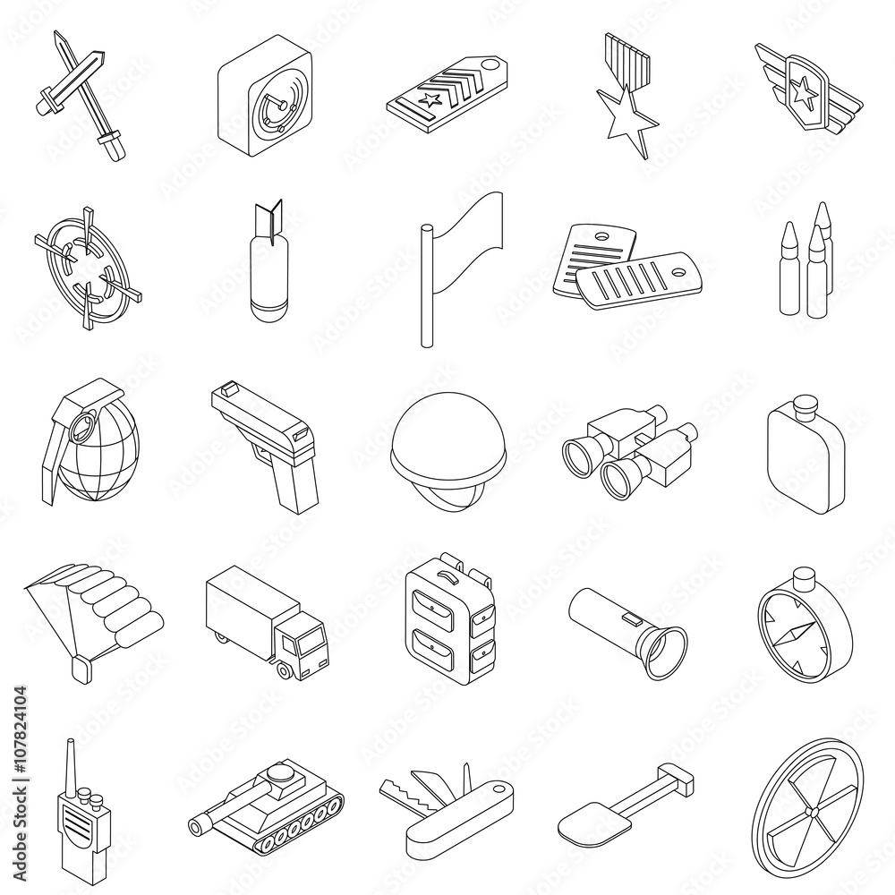 War set icons War set icons