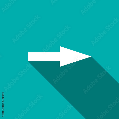 Free Download Arrow icon, flat style - GFXLoad