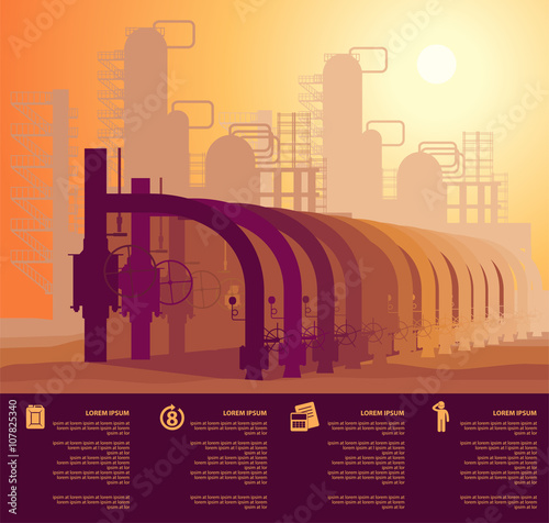 gas oil station plant