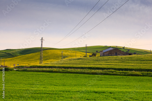 Farmhouse in the Sicily countryside