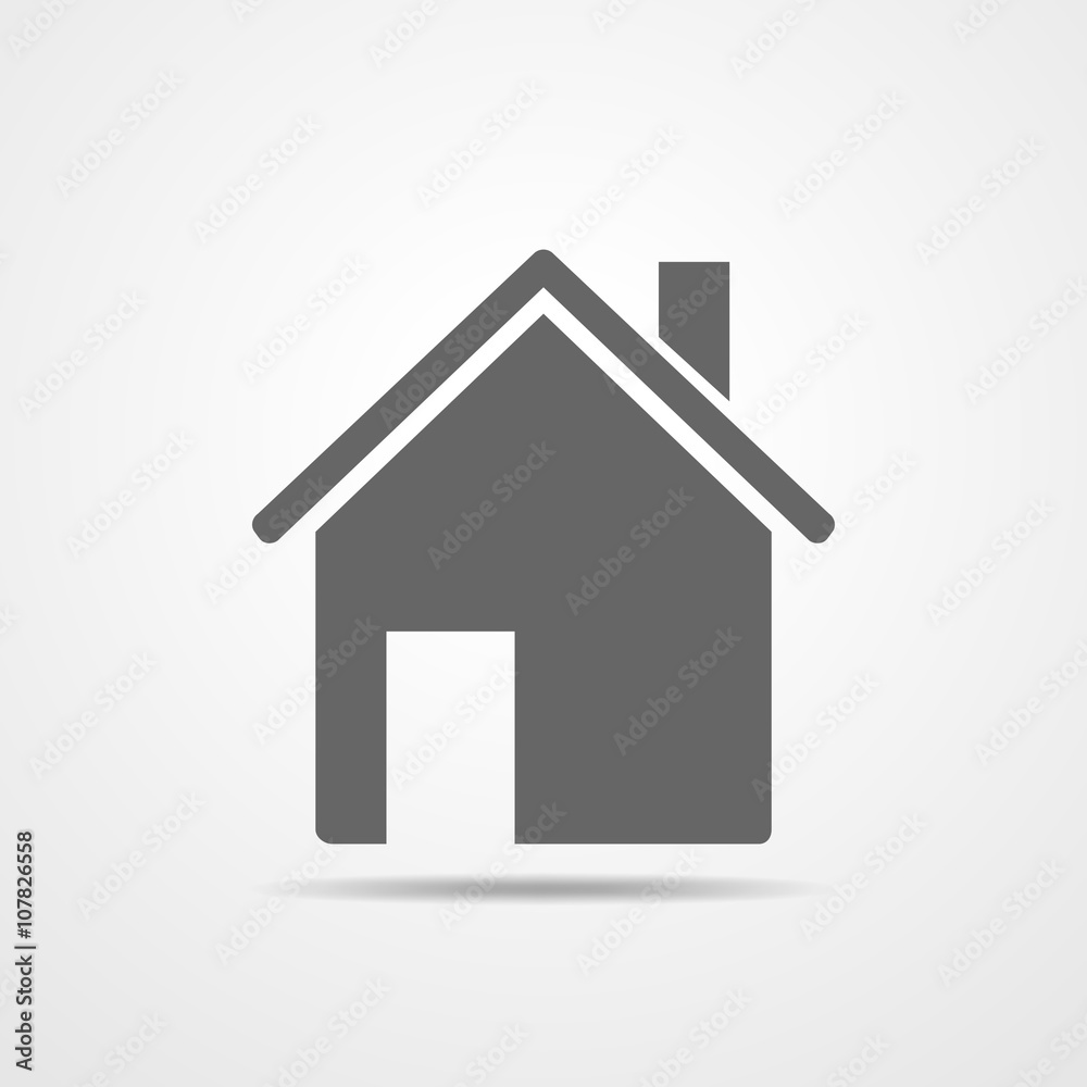 Home icon - vector illustration Home icon - vector illustration