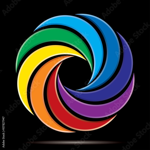 rainbow twirl