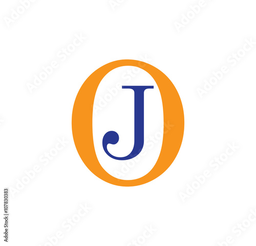 JO logotype simple modern