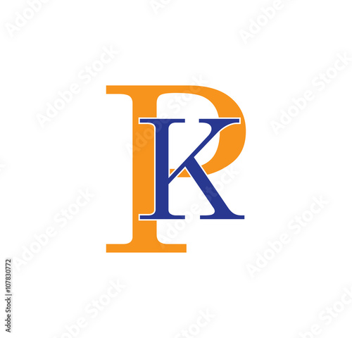 KP logotype simple modern