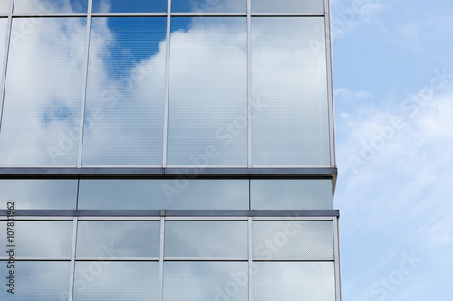 Office Building facade and reflection