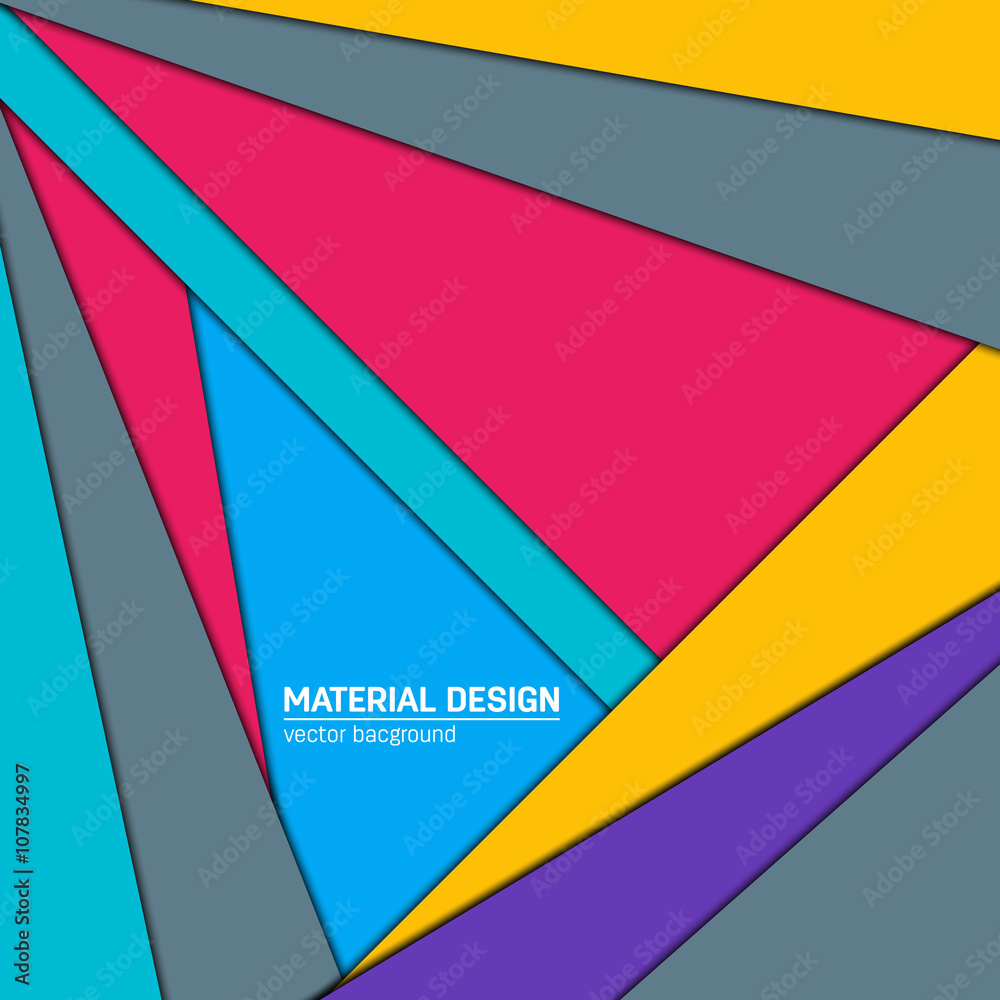 Vector material design background. Vector material design background.