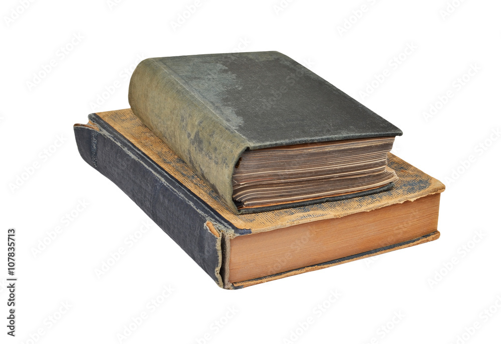 Obraz premium Antique book stack