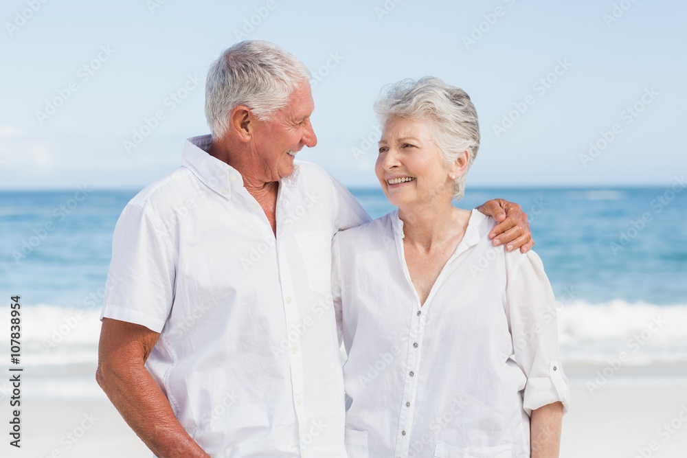 Portrait of smiling senior couple Portrait of smiling senior couple