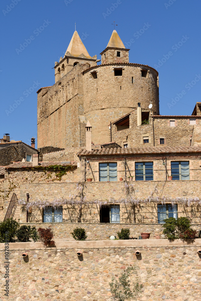 Village of Madremanya in the Ampurdan, Girona province,Catalonia