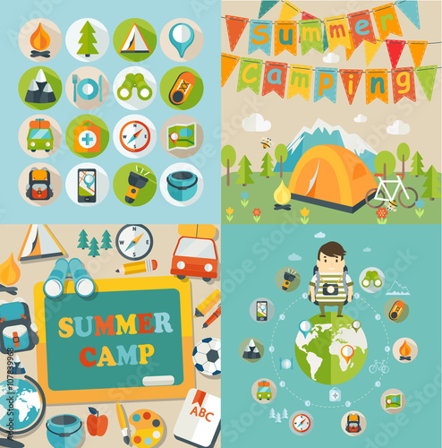 Summer Holiday and Travel themed.