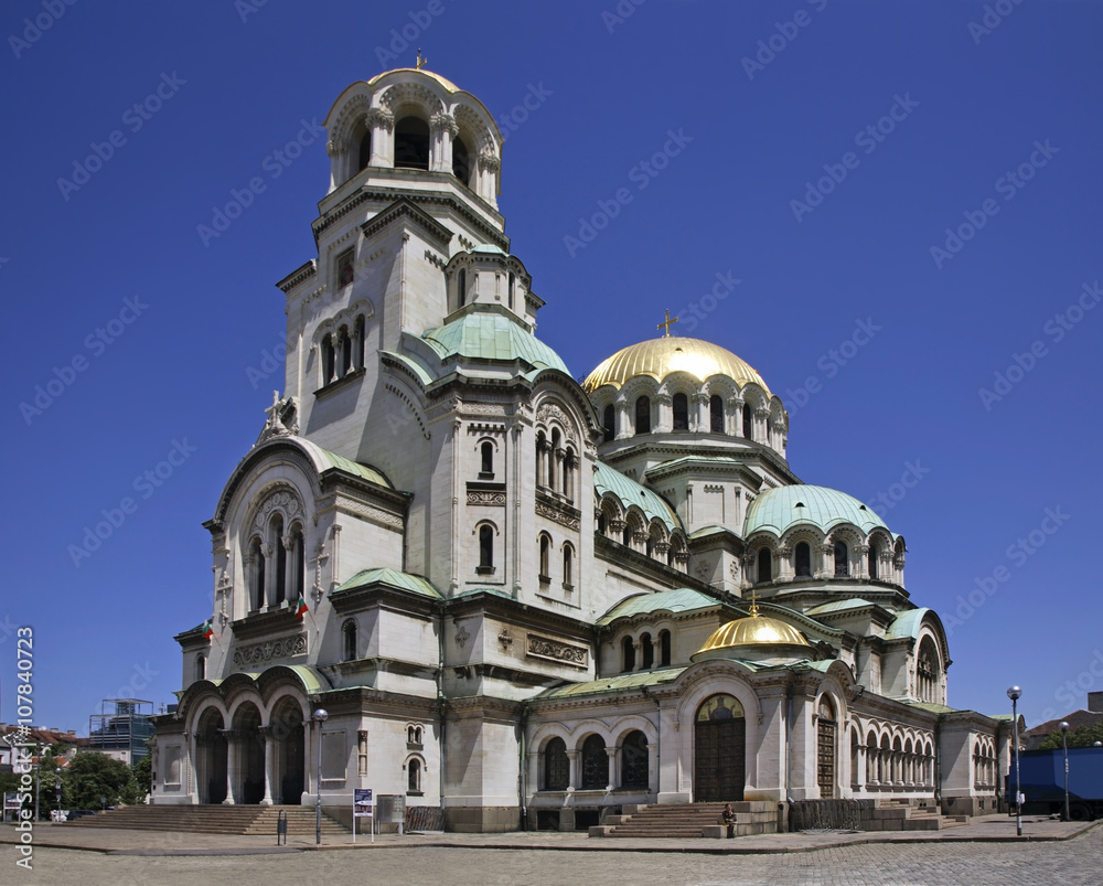 Alexander Nevsky Cathedral in Sofia. Bulgaria