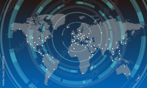 World Map_Global Image #Vector Graphic