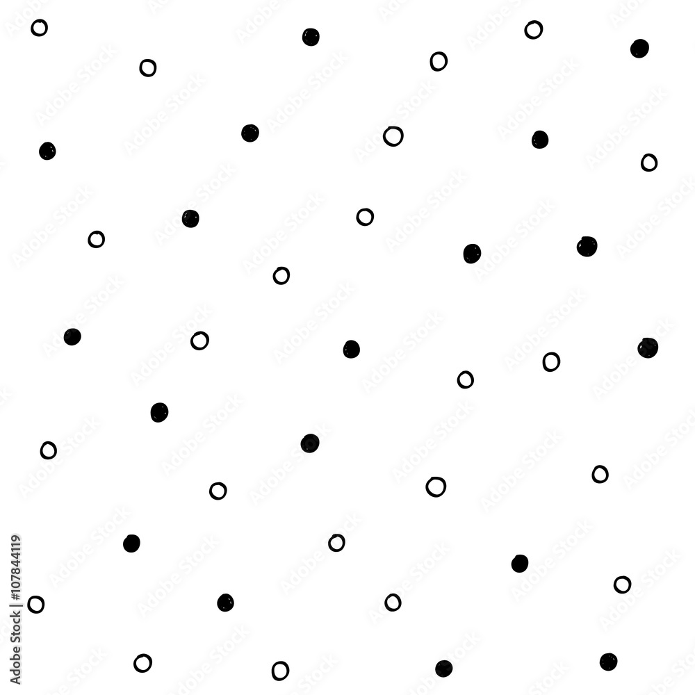 Abstract geometric circles background