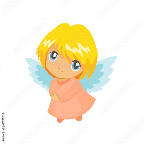 Cute cartoon angel