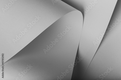 Abstract, background picture of white sheets of paper.