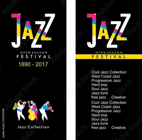 jazz and blues flyer