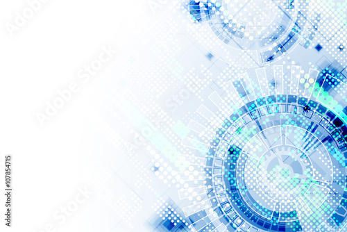 Abstract background. Futuristic technology style.