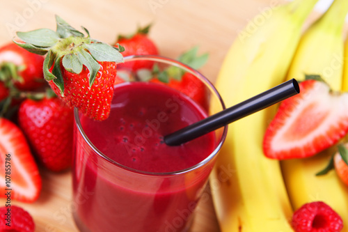 Roter Smoothie