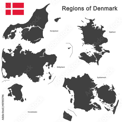 country Denmark and regions