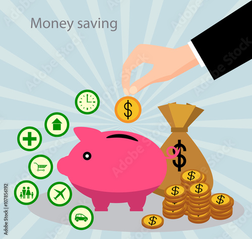 Savings and the accumulation of money