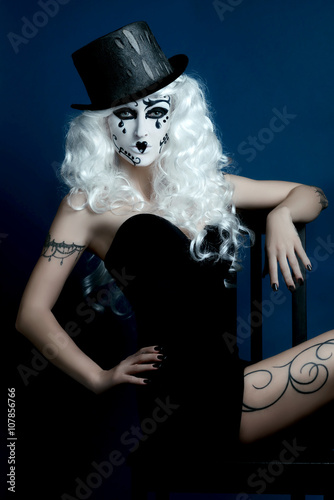 Pantomime - Harlekin - Clown - Zirkus photo
