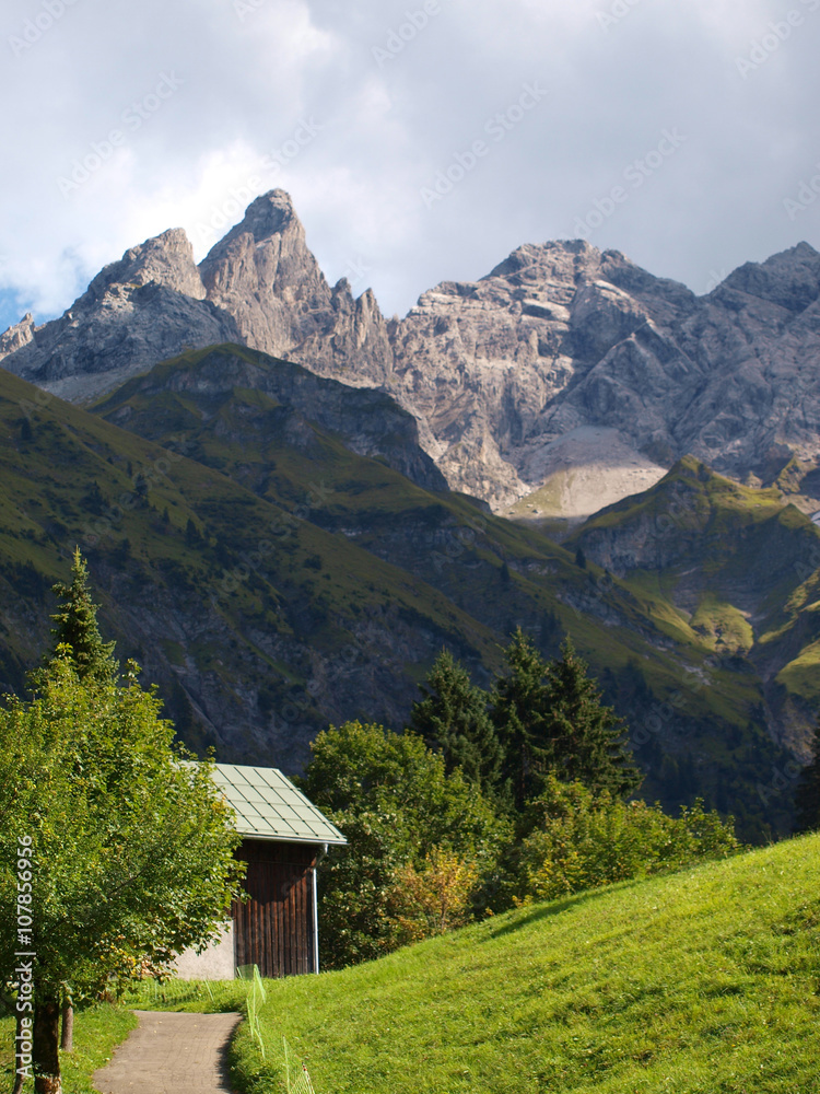 Allgäuer Alpen, Trettach, Mädelegabel, Hochfrott, 4